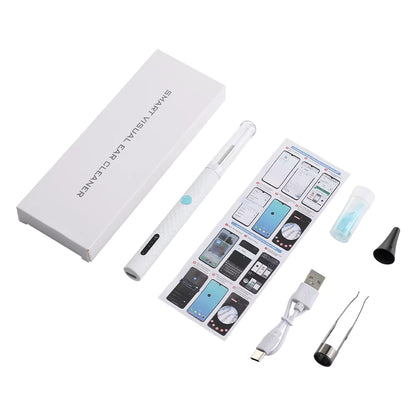 Smart Wi-Fi Visual Earwax Cleaner & Tweezer Set with 1080P HD Otoscope Camera